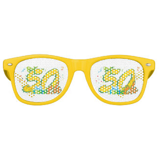 celebrating birthday  50th retro sunglasses