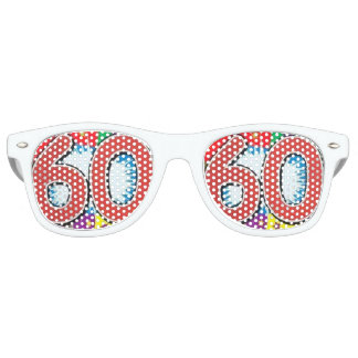 celebrating birthday 60th retro sunglasses