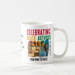 CELEBRATING BLACK AUTHORS 2027 BLACK HISTORY MONTH COFFEE MUG