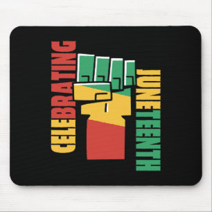 Celebrating Black Freedom 1865 African American 3 Mouse Pad