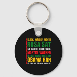 Celebrating Black History Month Rosa Sat So Martin Key Ring