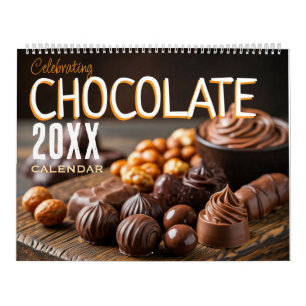 Celebrating Chocolate Wall Calendar 2027 Foodie