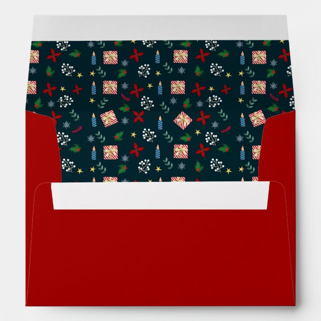 Celebrating Christmas Envelope (Back (Bottom))