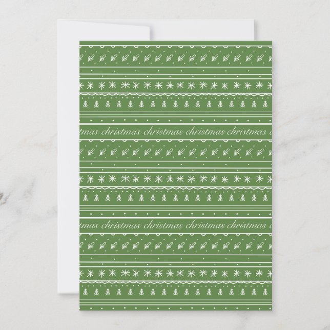Celebrating Christmas Invitation (Front)
