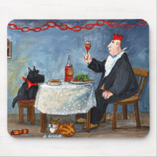 Celebrating Christmas. Mouse Pad