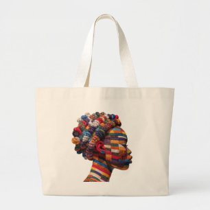 Celebrating Colorful Black Women Cotton Tote Bag