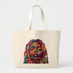 Celebrating Colourful Black Women Cotton Tote Bag