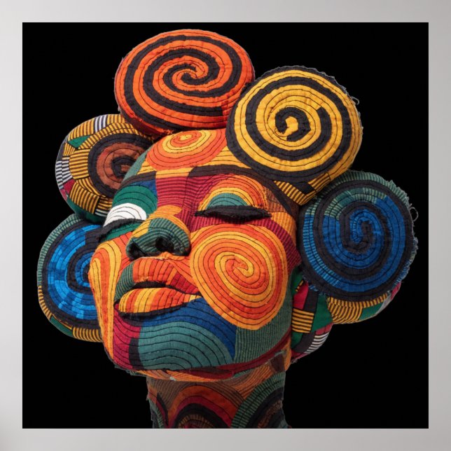 Celebrating Colourful Black Women Poster (Front)