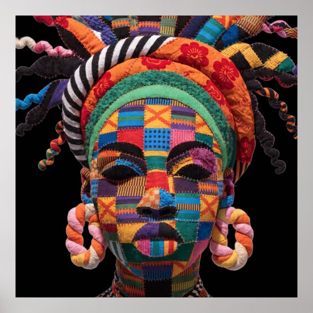 Celebrating Colourful Black Women Poster (Front)