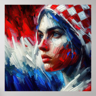 Celebrating Croatia Journey Through Art, sport Poster