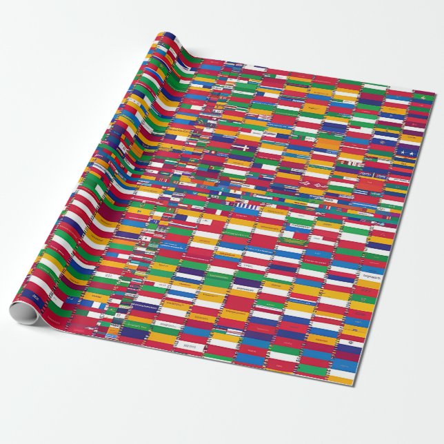 Celebrating Diversity Wrapping Paper (Unrolled)
