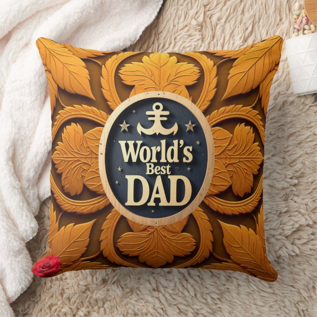 "Celebrating Fatherhood Daily" Cushion (Blanket)