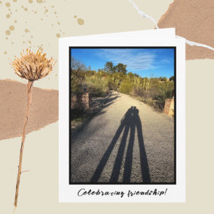 Celebrating Friendship-Shadow Friends Blank Card