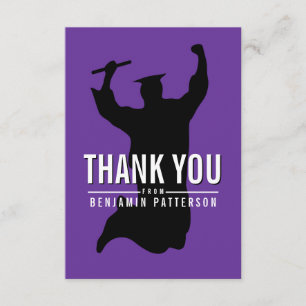 Celebrating Graduate Personalised Thank You Card