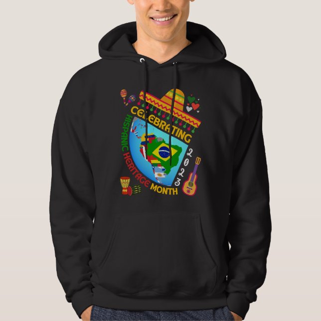 Celebrating HISPANIC HERITAGE MONTH 2023 Hoodie (Front)