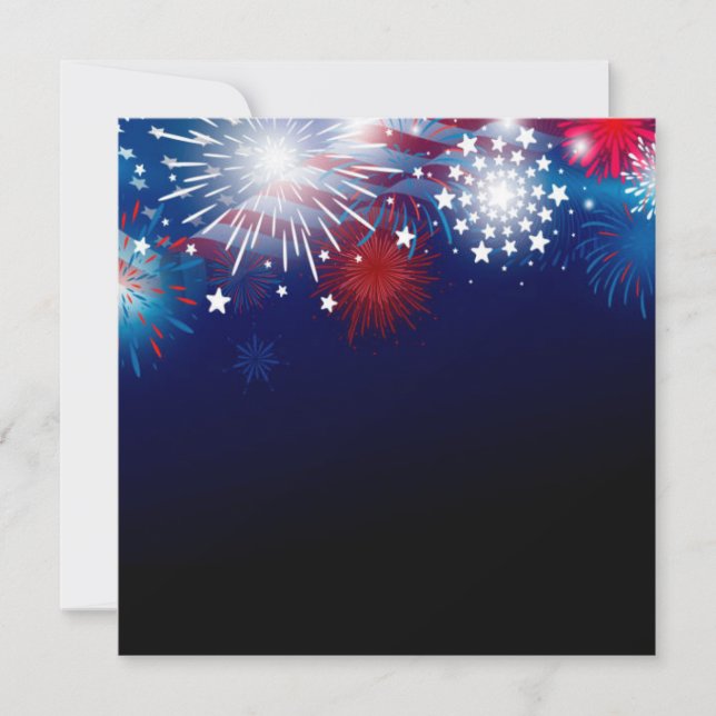 **CELEBRATING INDEPENDENCE DAY** INVITATION (Front)