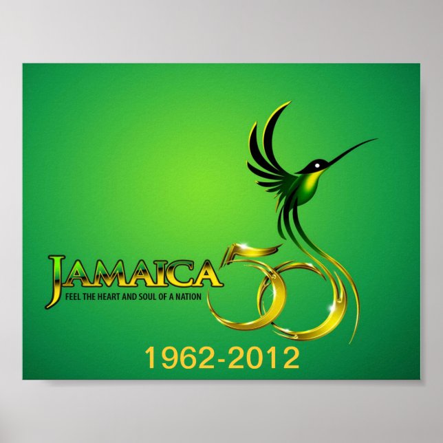 Celebrating Jamaica 50th Poster (Front)