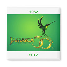 Celebrating Jamaica Independence Fridge Magnet