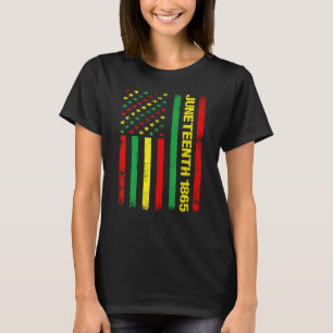 Celebrating Juneteenth 1865 Black American Freedom T-Shirt