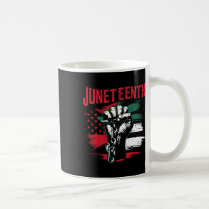 Celebrating Juneteenth Black Freedom African Ameri Coffee Mug