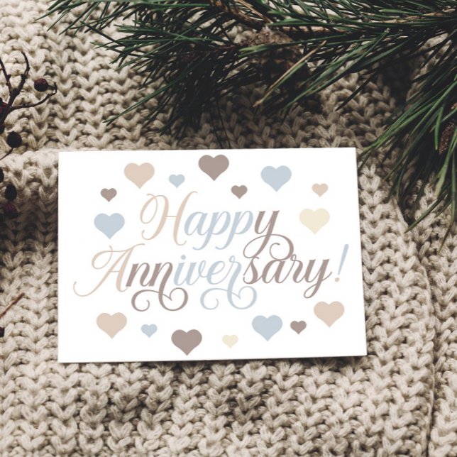 Celebrating Love: Happy Anniversary Postcard (Creator Uploaded)