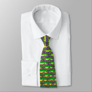 Celebrating Mardi Gras Carnival Tie