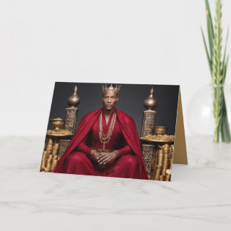 Celebrating Mother Africa Thank You Card