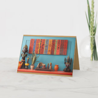 Celebrating Mother Africa Thank You Card