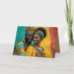 Celebrating Mother Africa Thank You Card