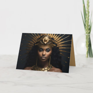 Celebrating Mother Africa Thank You Card