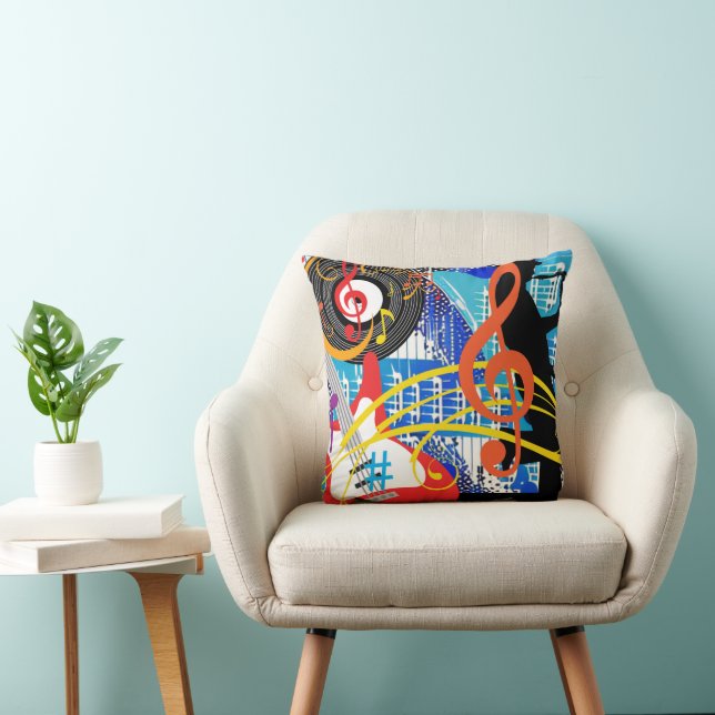Celebrating Music Cushion (Chair)