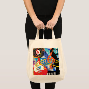 Celebrating Music Tote Bag