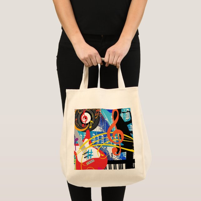 Celebrating Music Tote Bag (Front (Product))