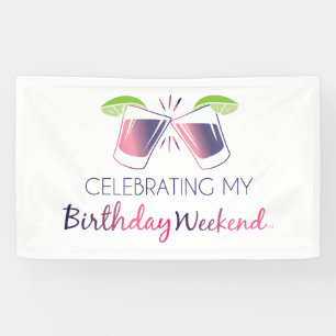 Celebrating My Birthday Month Vinyl Signs