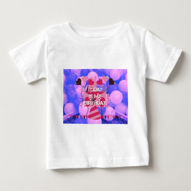 Celebrating My Joyous Birthday Blessings Baby T-Shirt (Front)