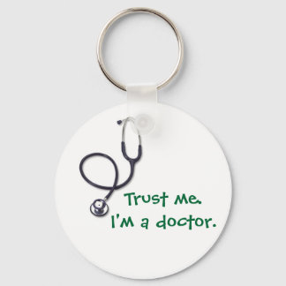 Celebrating nursing and medicine key ring