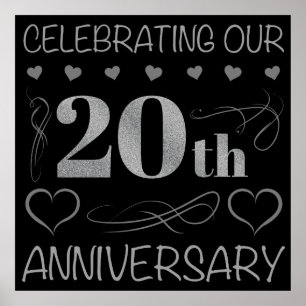 Celebrating Our 20th Anniversary Poster