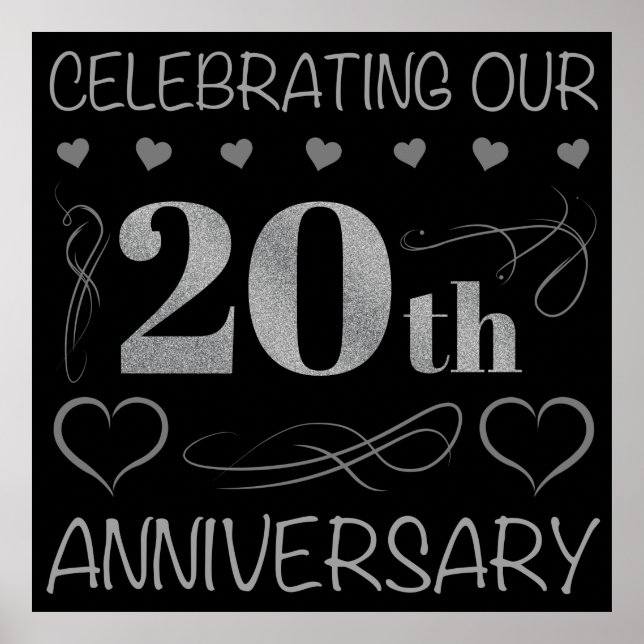 Celebrating Our 20th Anniversary Poster (Front)
