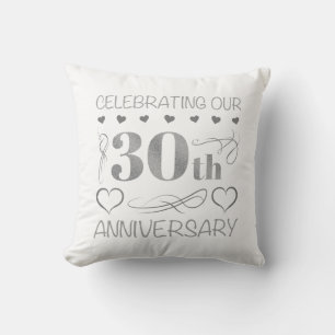 Celebrating Our 30th Anniversary Cushion