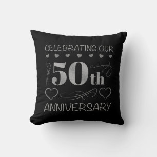 Celebrating Our 50th Anniversary Cushion