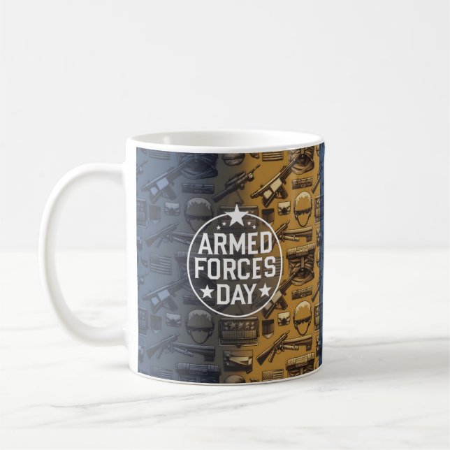 Celebrating Our Brave Forces Coffee Mug (Left)