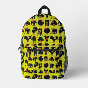 Celebrating Our Hair Style and Textures Printed Backpack