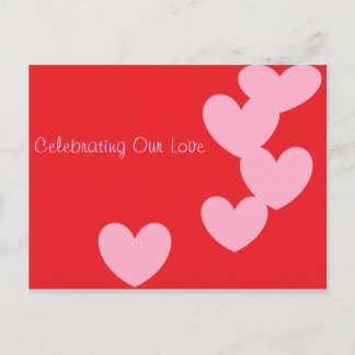 Celebrating Our Love post card