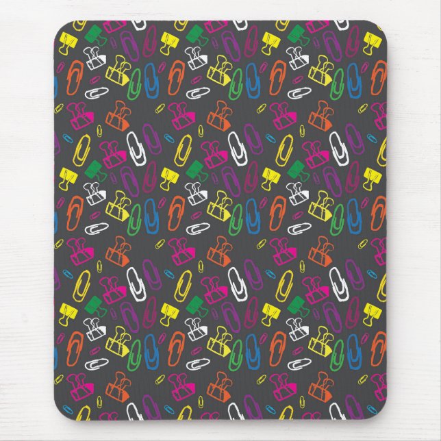 Celebrating Paper Clips Mouse Pad (Front)