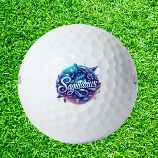 Celebrating sagittarius golf balls (Make your special day unforgettable with personalized Sagittarius golf balls! )