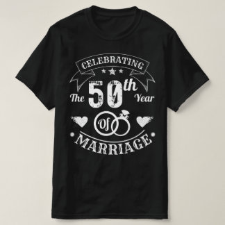 Celebrating The 50th Year Of Marriage T-Shirt