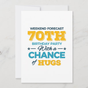 celebrating the 70th birthday save the date