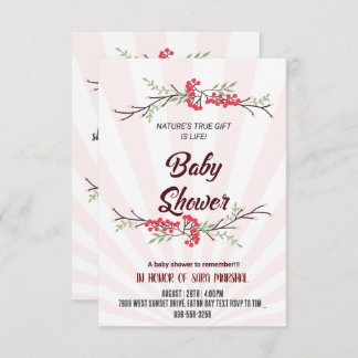 Celebrating the Arrival of Your Little Miracle! Invitation