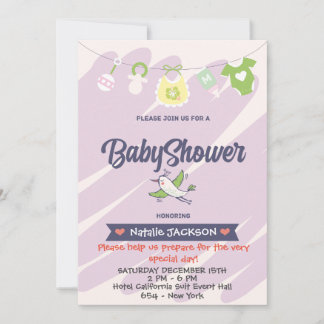 Celebrating the Arrival of Your Little Miracle! Invitation