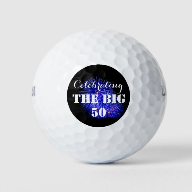 Celebrating THE BIG 50 - Golf Balls (Front)
